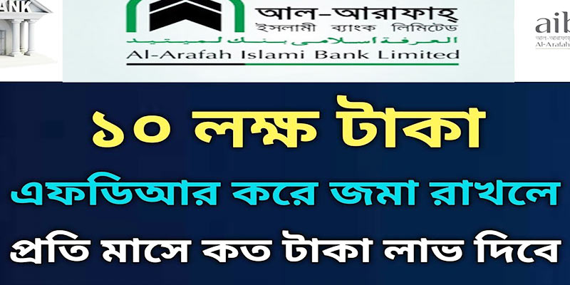 আল আরাফাহ ইসলামী ব্যাংক ফিক্সড ডিপোজিট