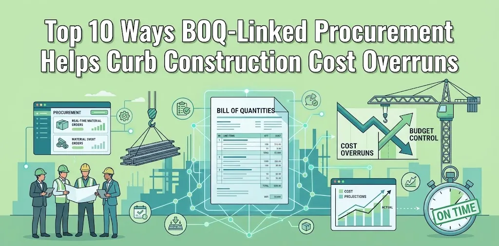 Top 10 Ways BOQ-Linked Procurement Helps Curb Construction Cost Overruns